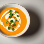 Présentation soupe detox carotte-gingembre