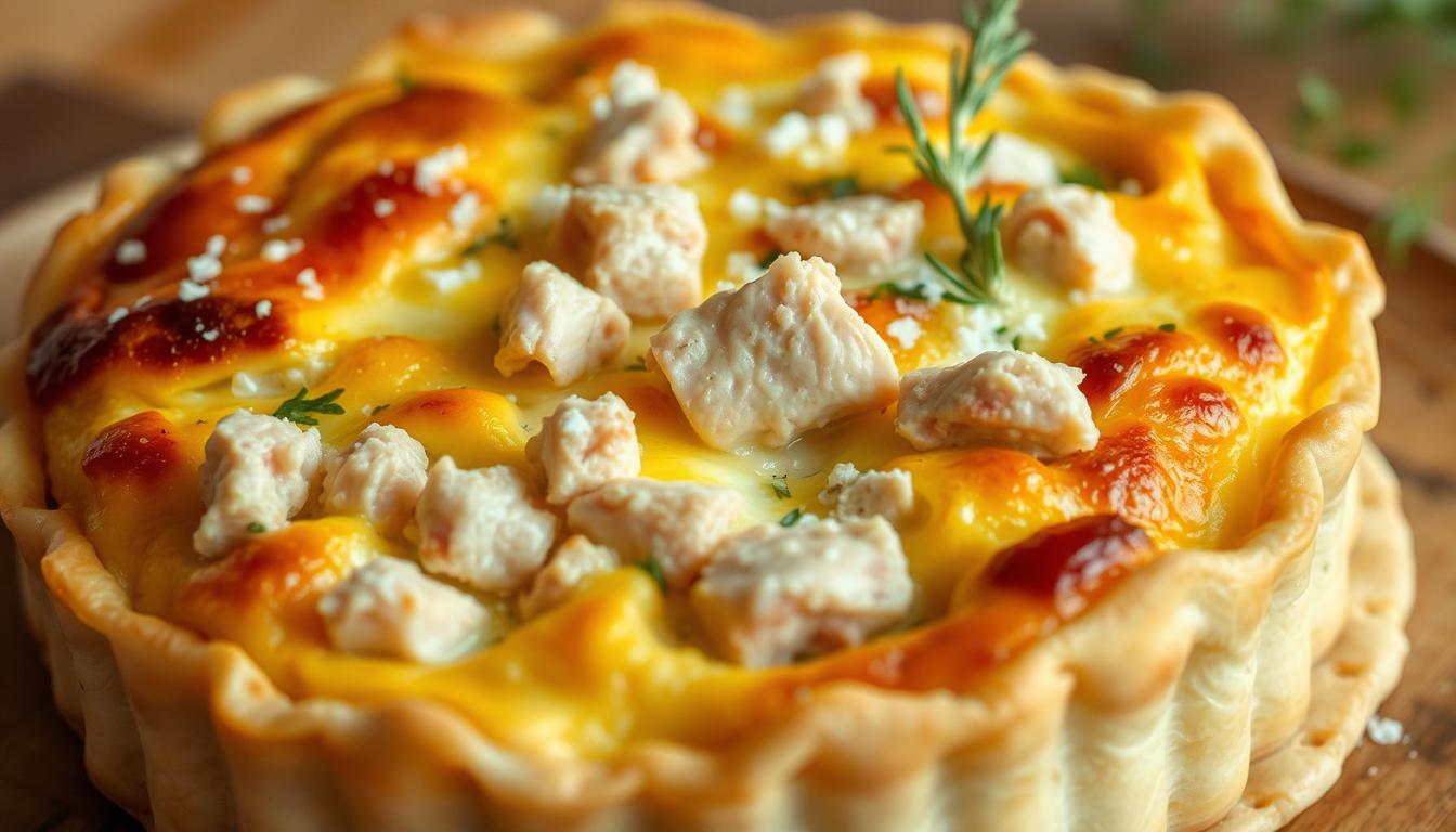 Quiche au thon sans pâte rapide