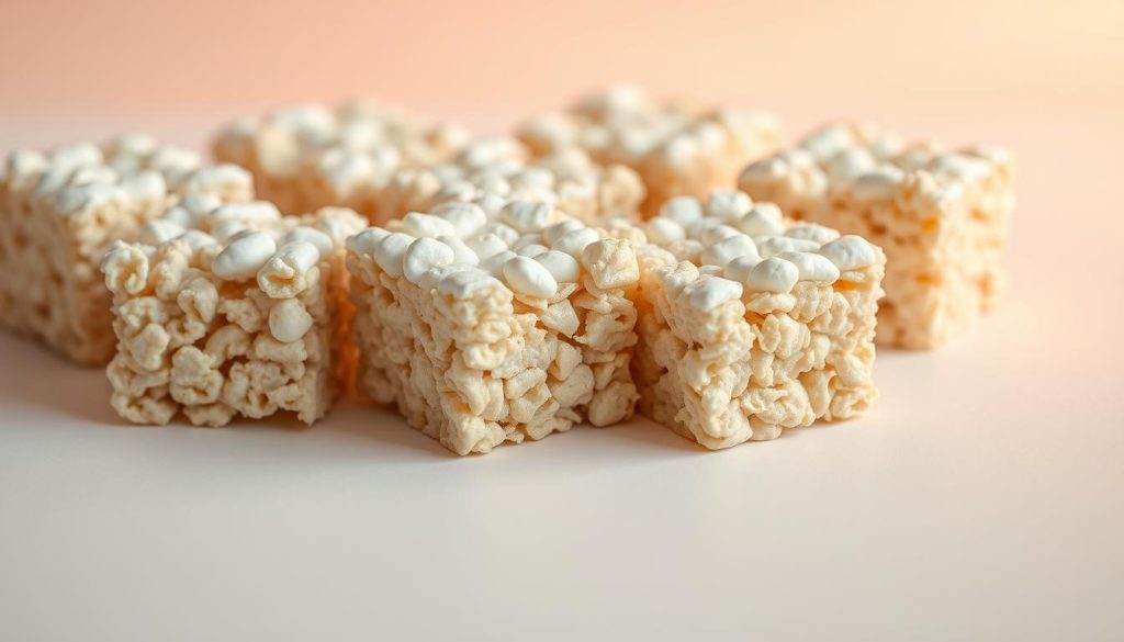 Rice Krispies à la guimauve présentation