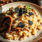 Risotto aux champignons et truffe