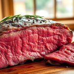 Rôti de bœuf cuisson parfaite