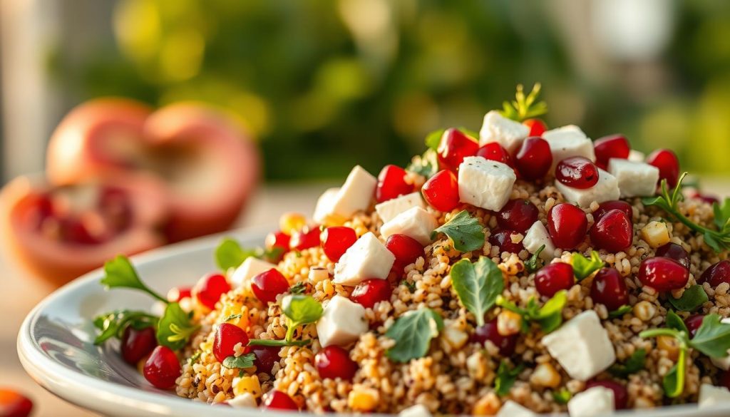 Salade de quinoa préparation