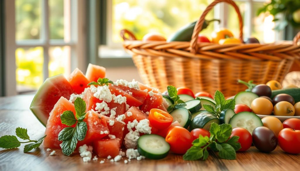 Salades méditerranéennes alternatives