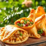 Samosas végétariens délicieux