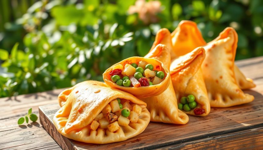 Samosas végétariens délicieux