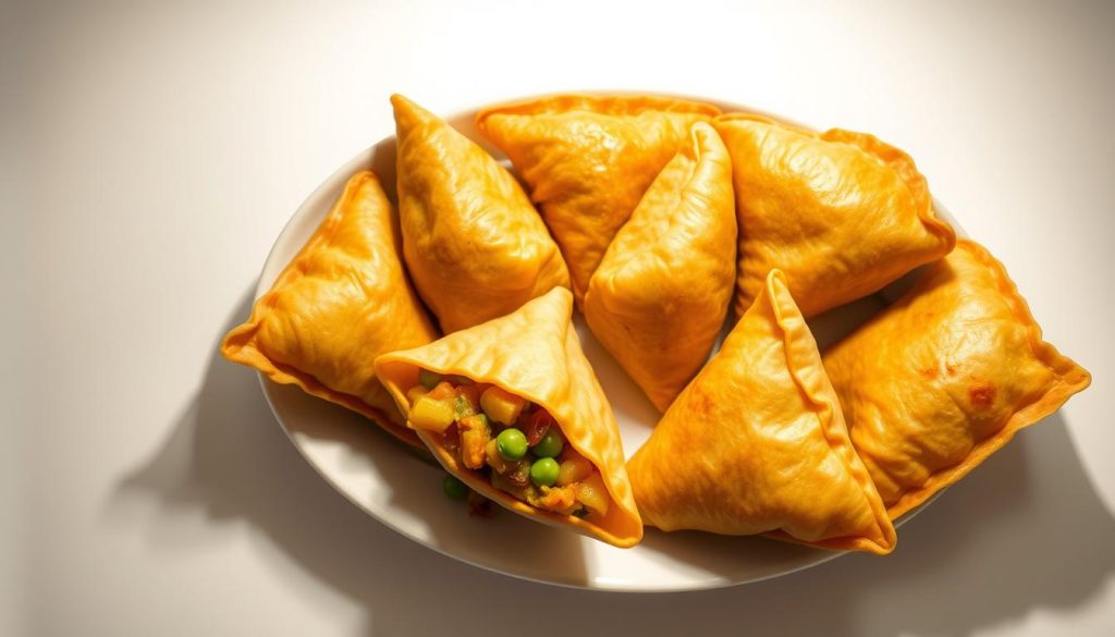 Samosas végétariens nutritifs Samosas végétariens nutritifs