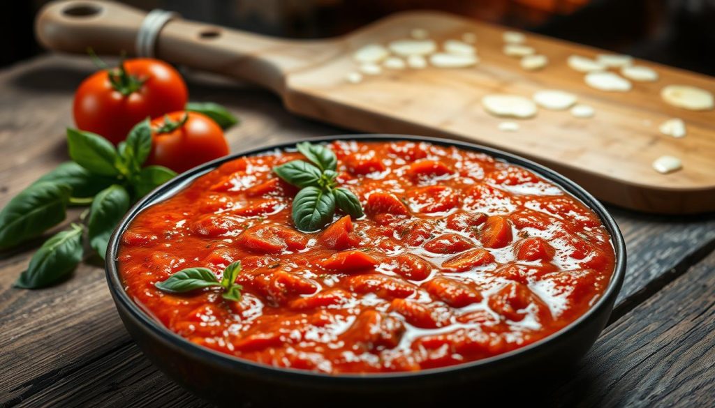Sauce tomate fraîche pour pizza napolitaine