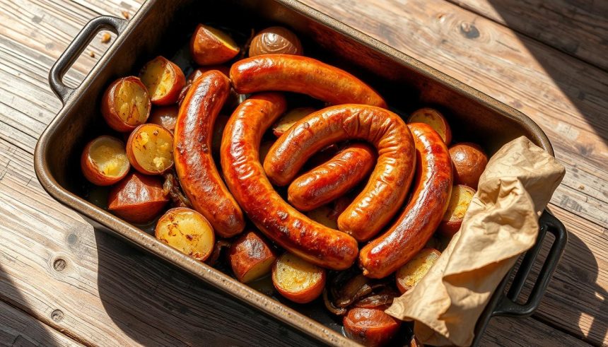 Saucisses au four traditionnelles