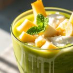 Smoothie tropical ananas-banane