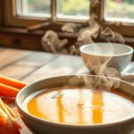 Soupe detox carotte-gingembre