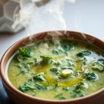 Soupe minceur aux légumes verts diététique