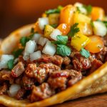 Tacos mexicains al pastor