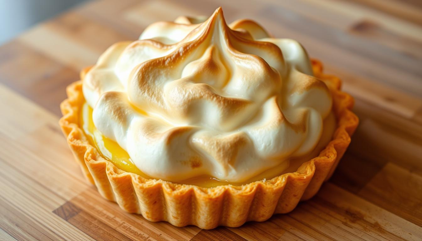 Tarte au citron meringuée traditionnelle