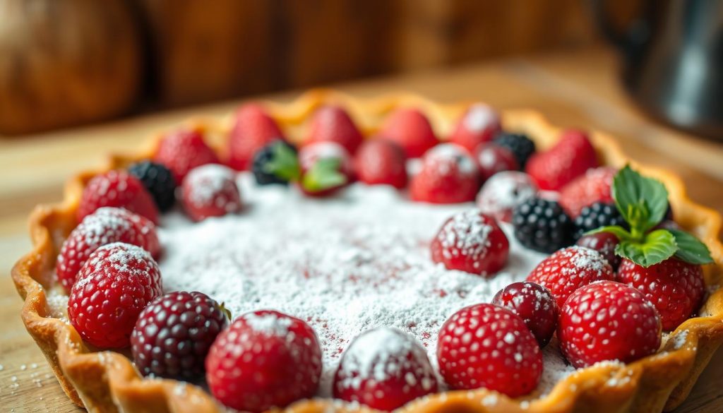 Tarte rustique aux fruits rouges variantes