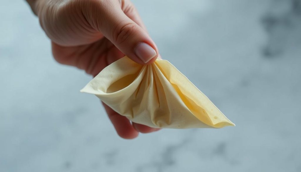 Technique de pliage des samoussas Technique de pliage des samoussas