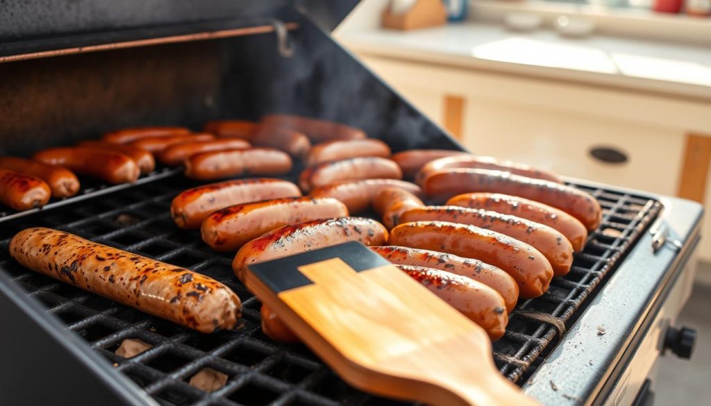 Techniques de cuisson des saucisses pour hot-dogs maison