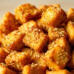 Tofu croustillant au sésame recette végétalienne
