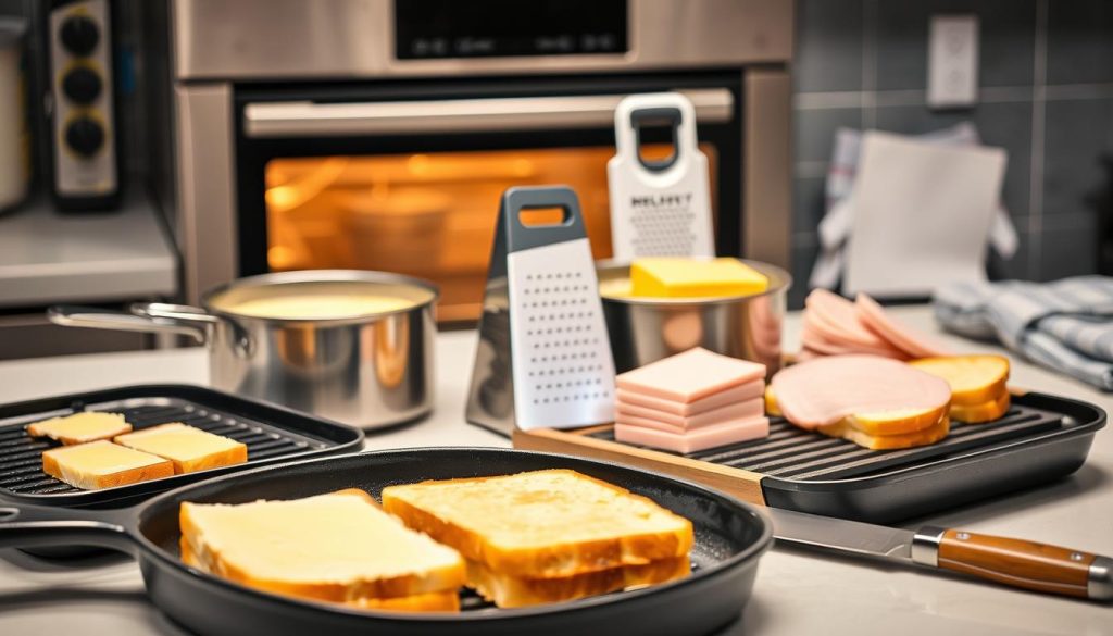 Ustensiles pour Croque-monsieur
