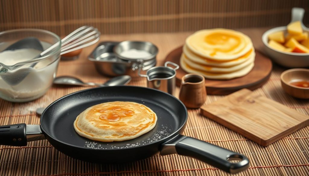 Ustensiles pour pancakes soufflés