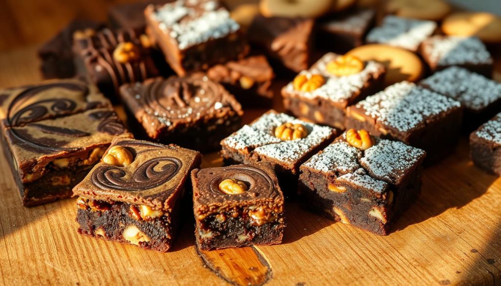 Variantes de brookies moelleux