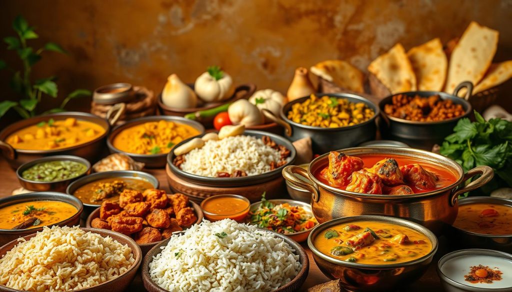 Variantes de curry indien