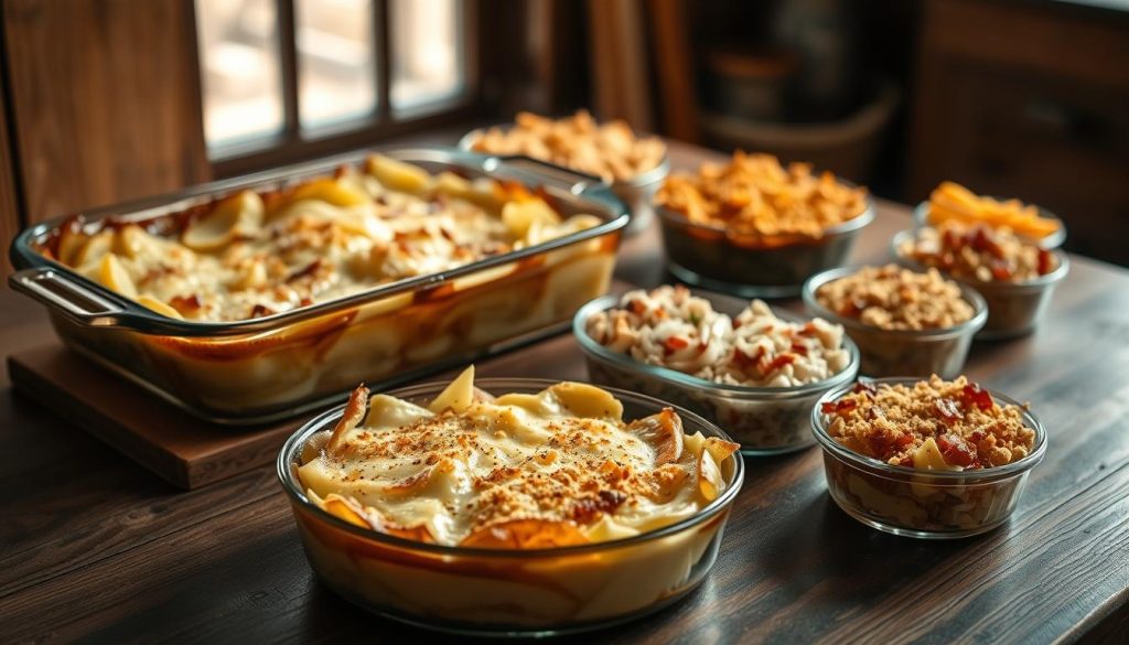 Variantes de gratin de pommes de terre