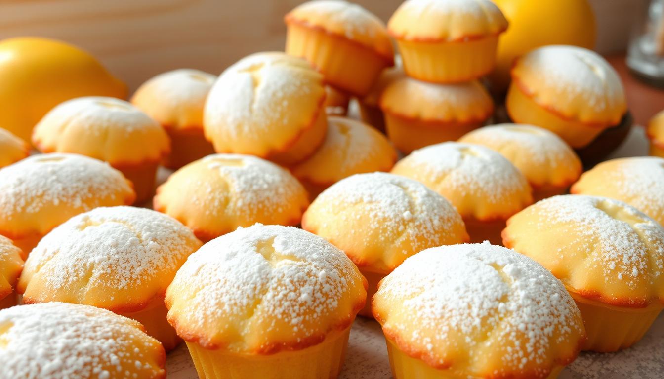 Variantes de madeleines moelleuses au citron