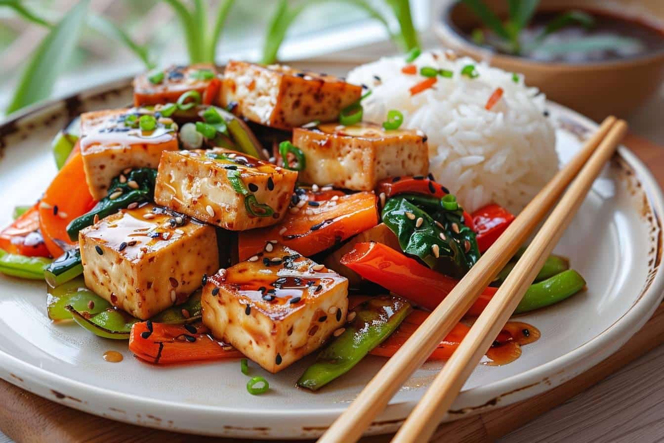 Tofu Sauté aux Légumes