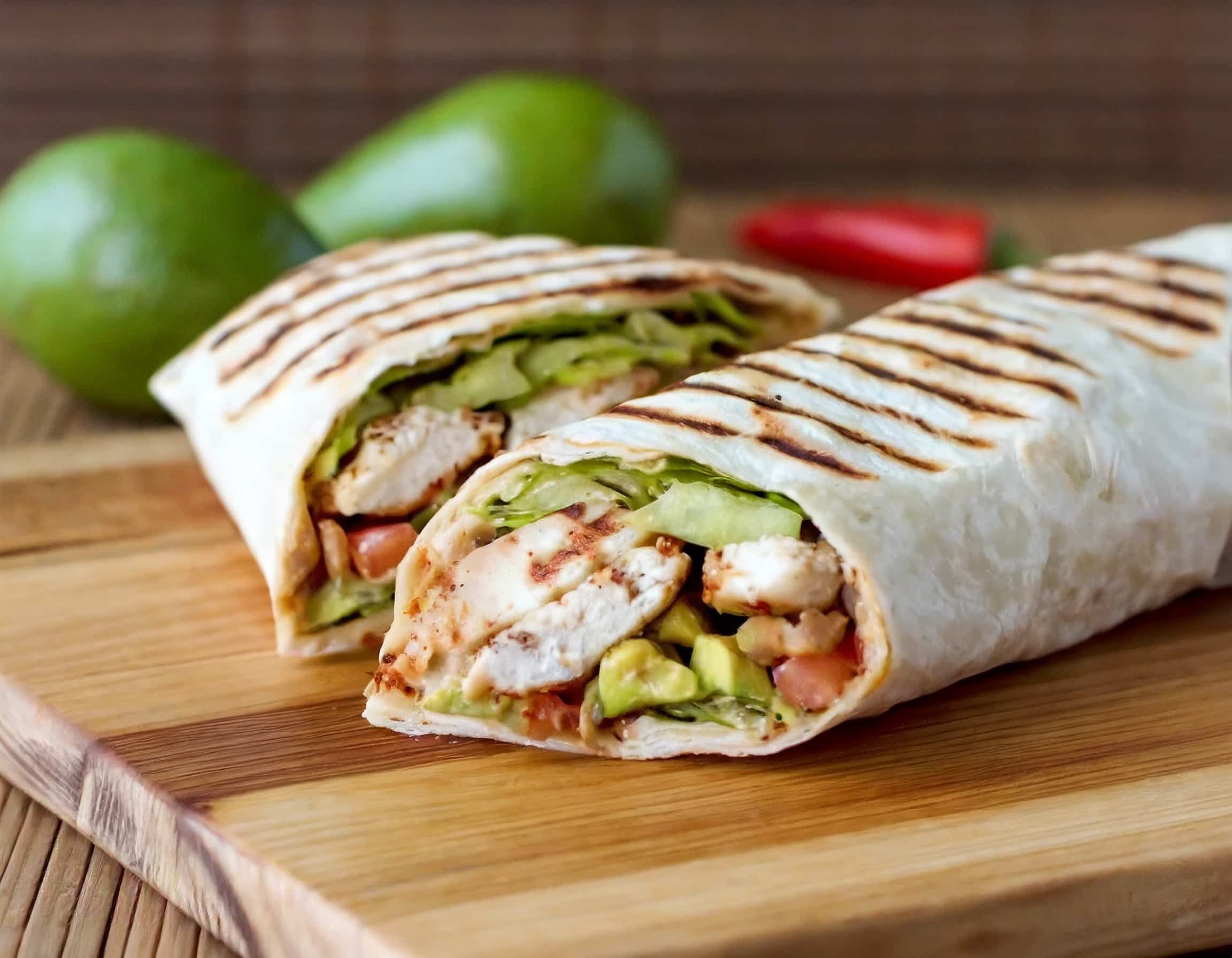 Wraps de Laitue au Poulet