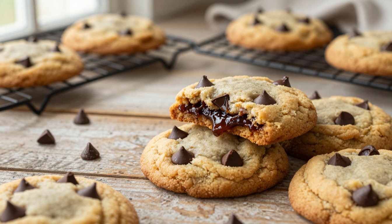 Cookies américains moelleux aux pépites de chocolat