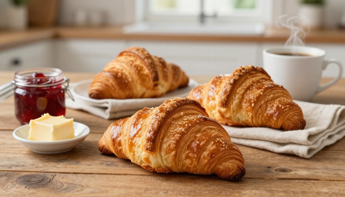 Croissants maison faciles pour un petit-déjeuner gourmand
