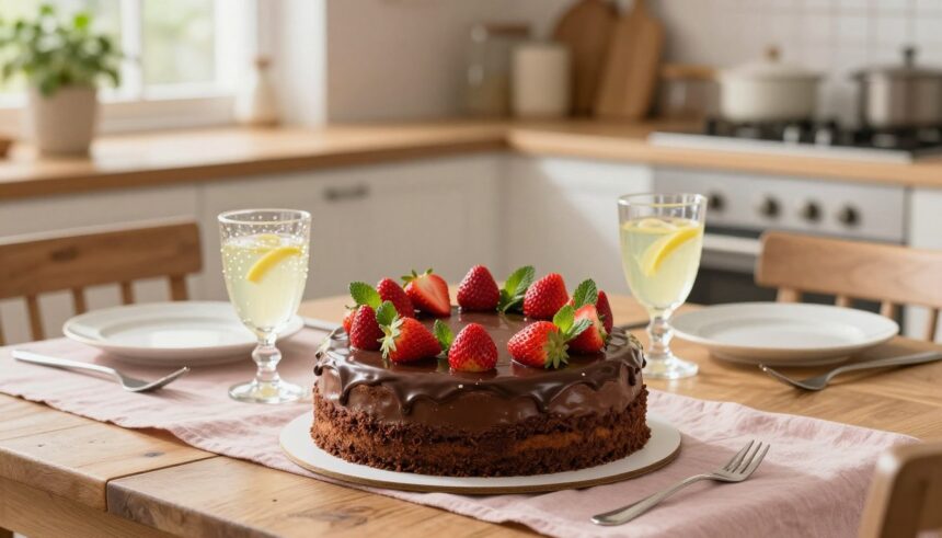 Gâteau rapide pour invités surprise
