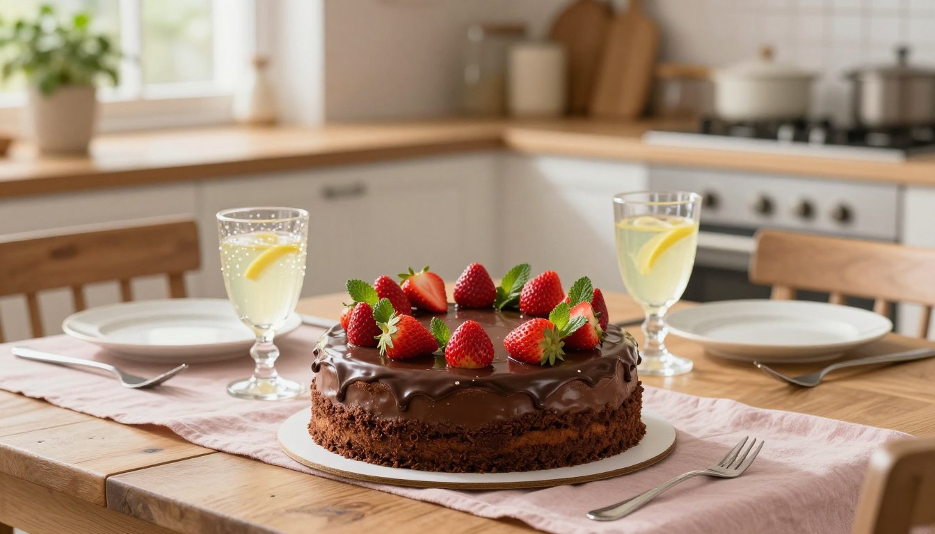 Gâteau rapide pour invités surprise