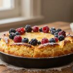 Gâteau sans four à la poêle