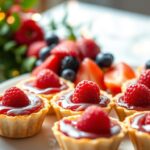 Mini tartelettes aux fruits rouges – festives et colorées