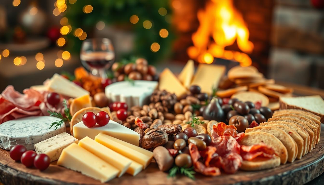 Plateau fromage & charcuterie spécial Noël