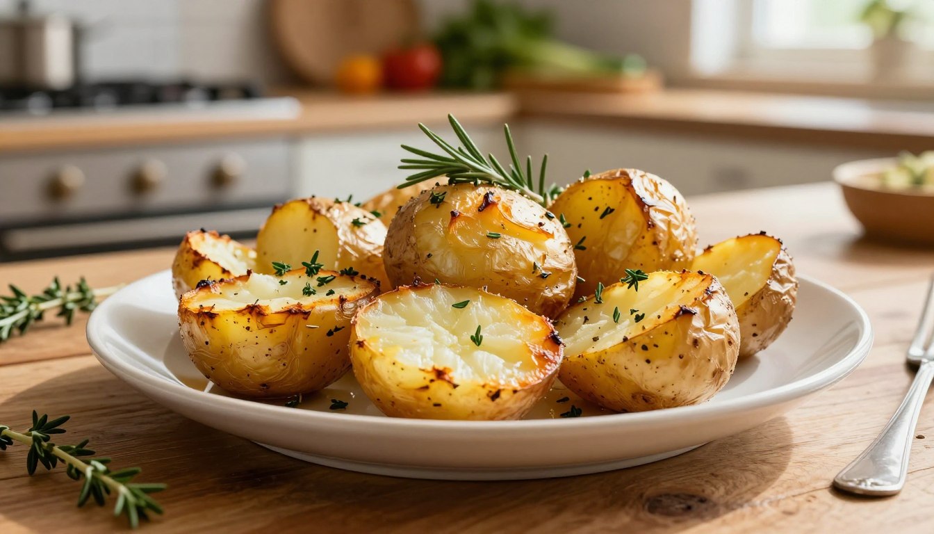 Pommes de terre au four sans précuisson