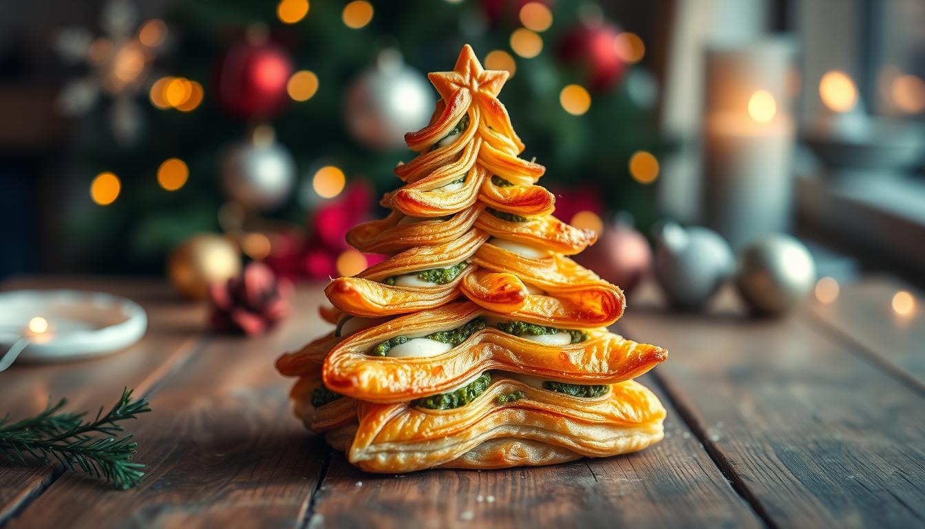 Réalisation sapin feuilleté montage