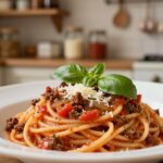 Spaghetti bolognaise maison comme en Italie