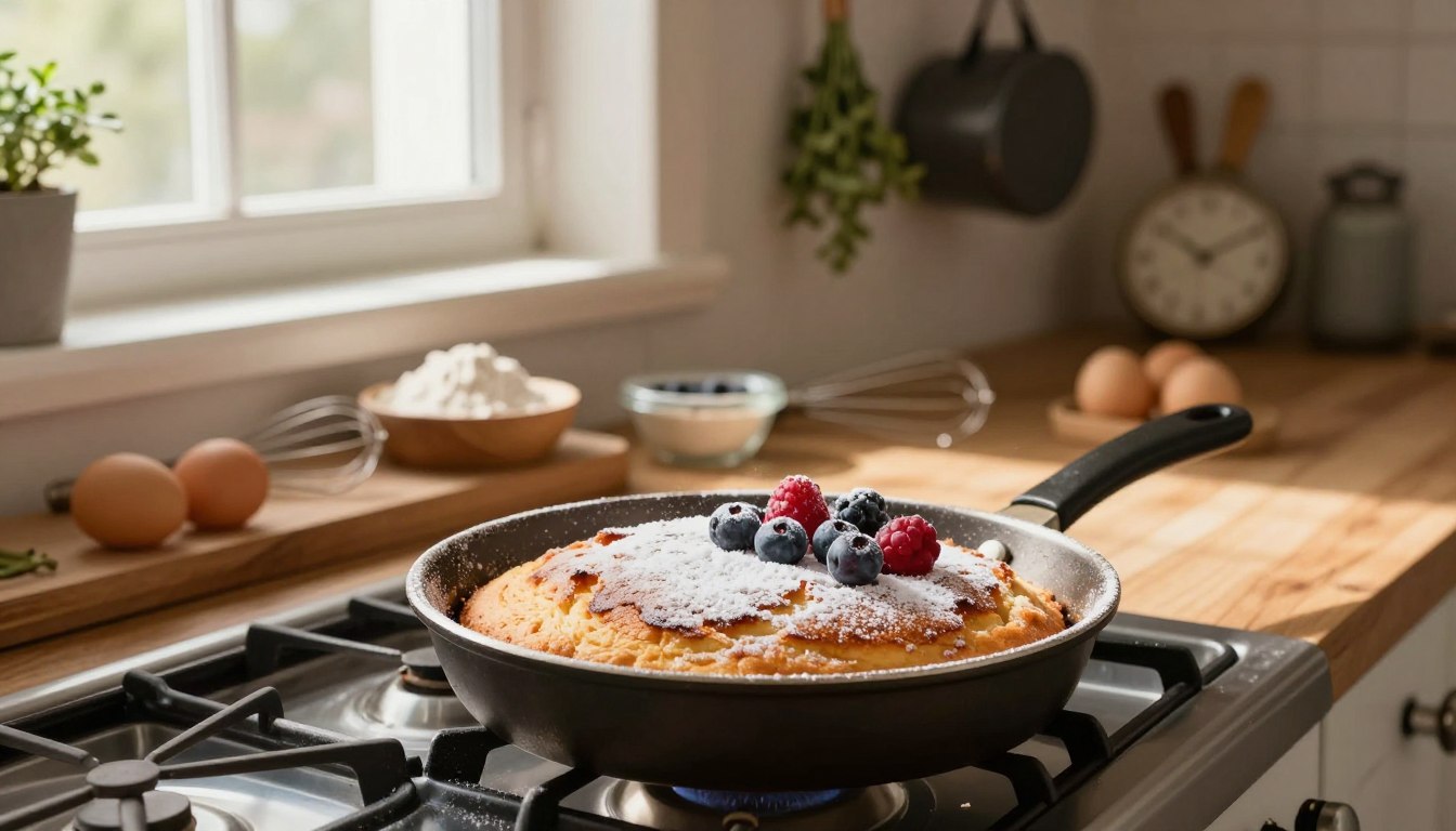 Techniques de cuisson gâteau poêle