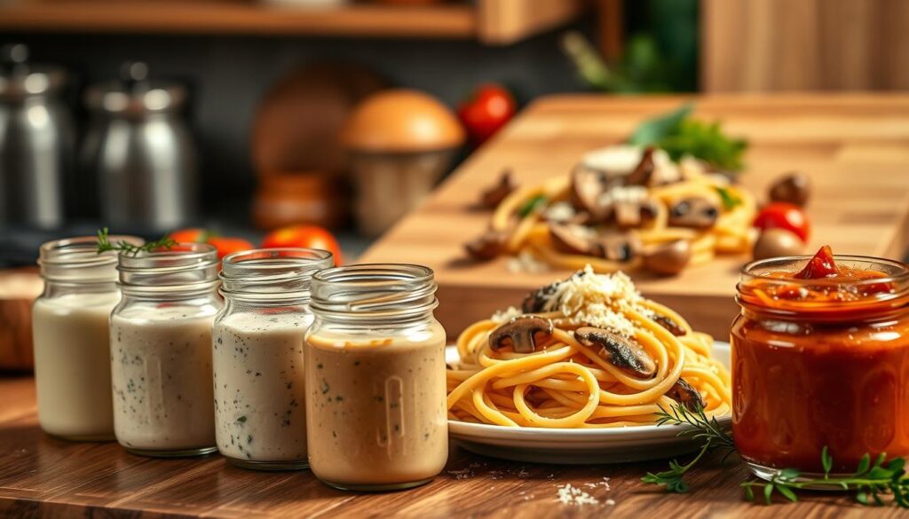 Variantes de sauce crémeuse Variantes de sauce crémeuse