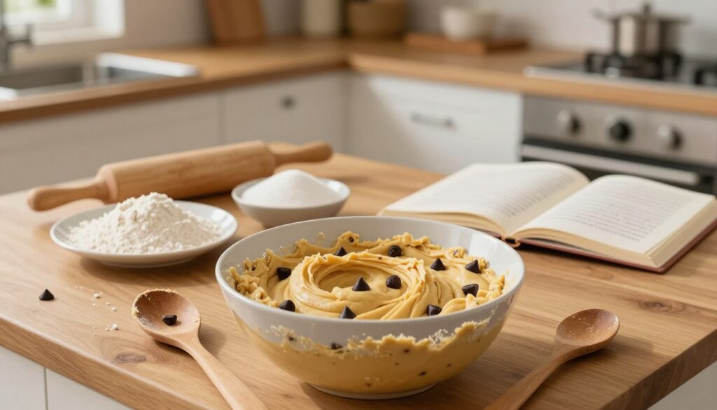 préparation pâte cookies