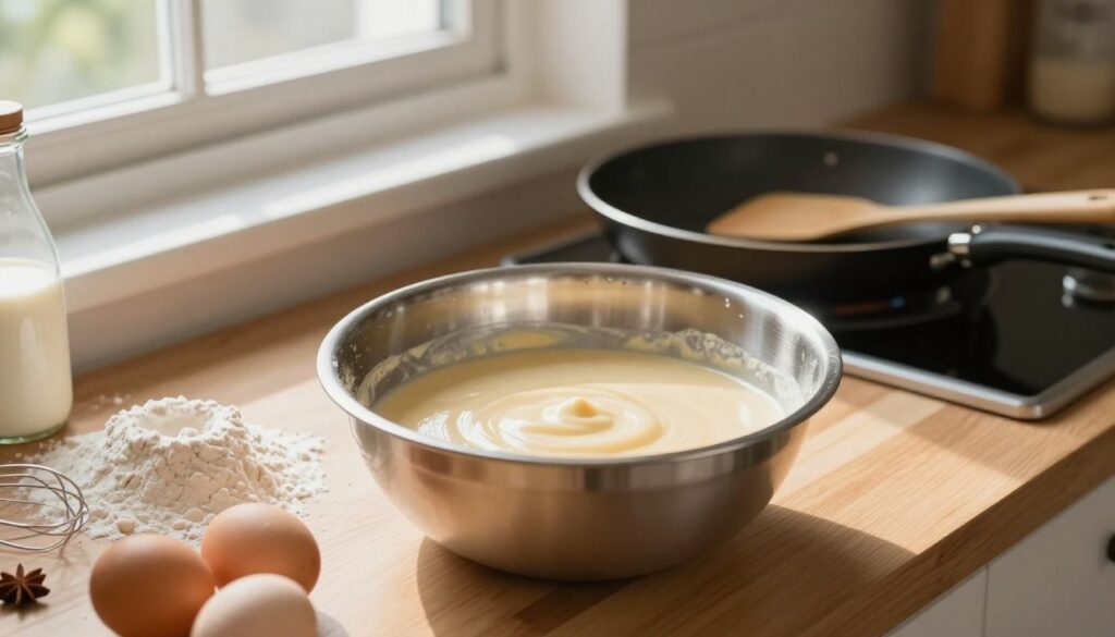 préparation pâte crêpes préparation pâte crêpes