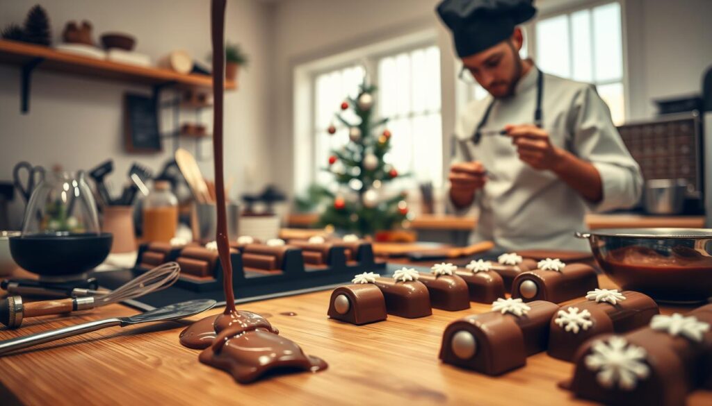 technique préparation chocolat