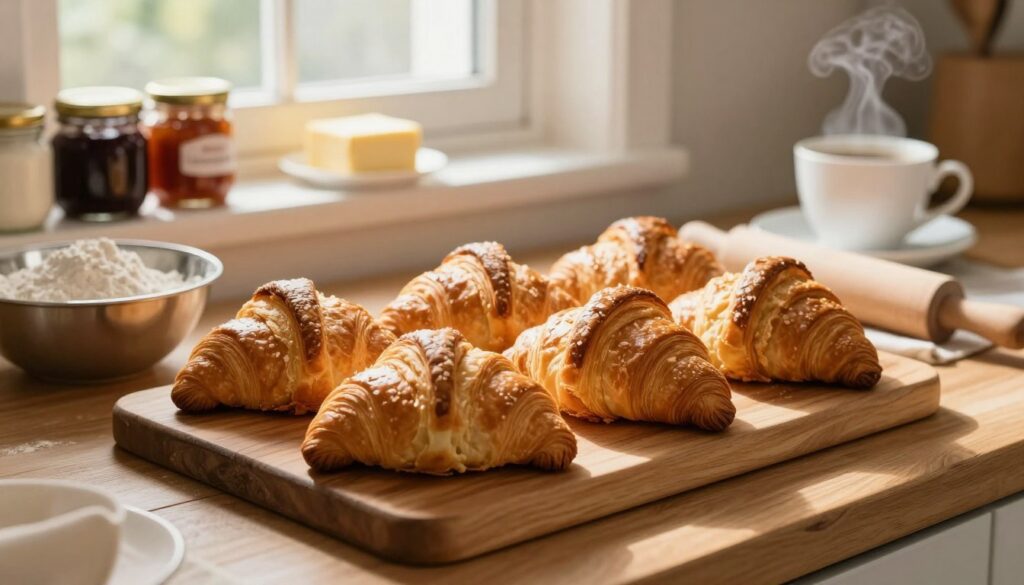 temps de repos pour croissants maison